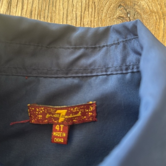 7 For All Mankind 4t Quilted Puffer Vest - Picture 2 of 6